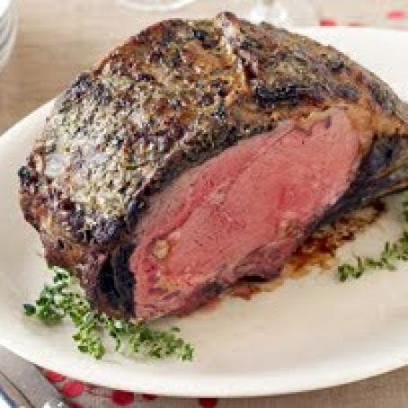Garlic & Herb-Crusted Prime Rib