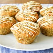 Banana Muffins with White Chocolate