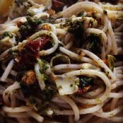 Pasta w/Artichoke Hearts, Sun Dried Tomatoes & Toasted Almonds