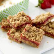 Strawberry Oatmeal Bars