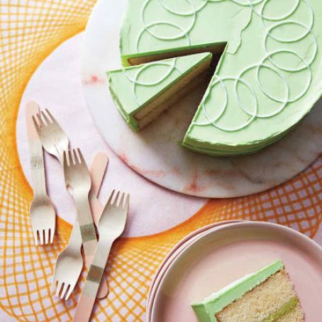 Pistachio Layer Cake
