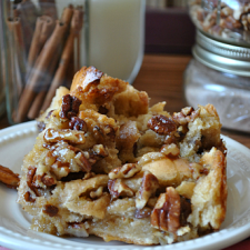 Pecan Pie Bread Pudding