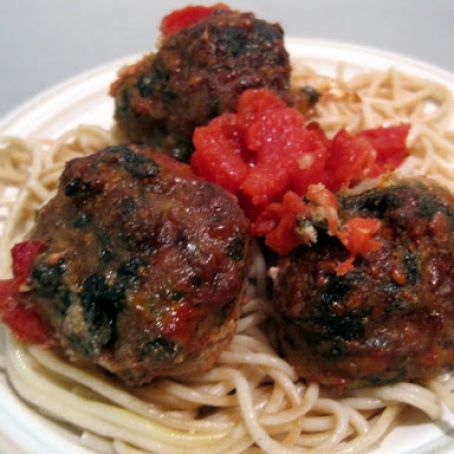 Skinny Italian Spinach Meatballs (WW 5pts)