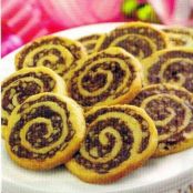Desserts (Fudgy Pinwheel Cookies)