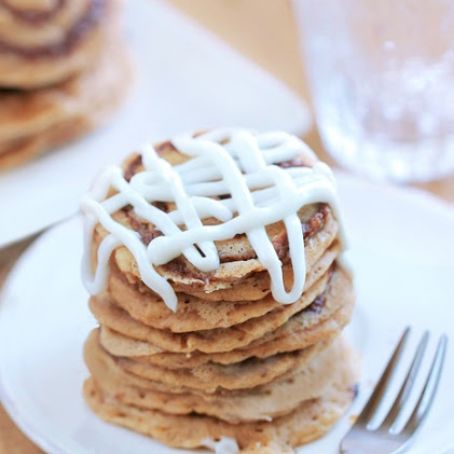 Cinnamon Roll Pancakes Recipe | Yummly