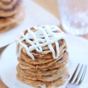 Cinnamon Roll Pancakes Recipe | Yummly