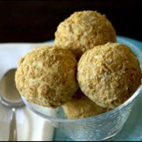 Freezy Cool Crispy Caramel Scoops