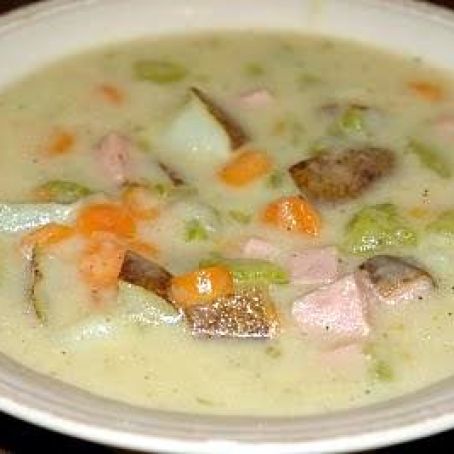 Ham and Potato Soup/ Di's