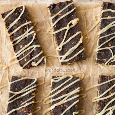 Pumpkin Gingerbread Snack Bars