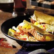 Grilled Salmon Soft Tacos