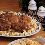 Salisbury Steak with Onion Gravy