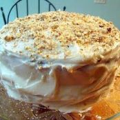 Banana Layer Cake with Cream Cheese Frosting