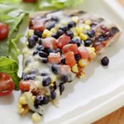 Smoky Corn and Black Bean Pizza Recipe