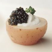 New Potatoes with Caviar