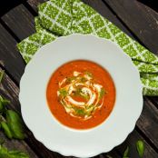 Roasted Tomato Basil Bisque