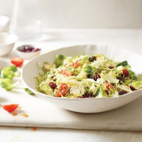 Shaved Brussels Sprouts Salad