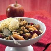 Cinnamon Apple Berry Crisp