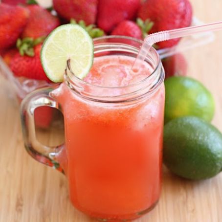 Fresh Strawberry Limeade