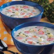 CREAM CHEESE CHICKEN SOUP