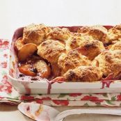 Peach-Blueberry Cobbler