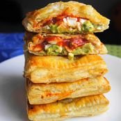 Avocado, Cream Cheese, and Salsa Pockets