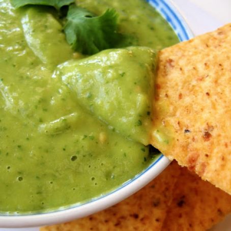 Tomatillo avocado salsa
