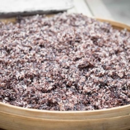 Forbidden Black Rice Pudding