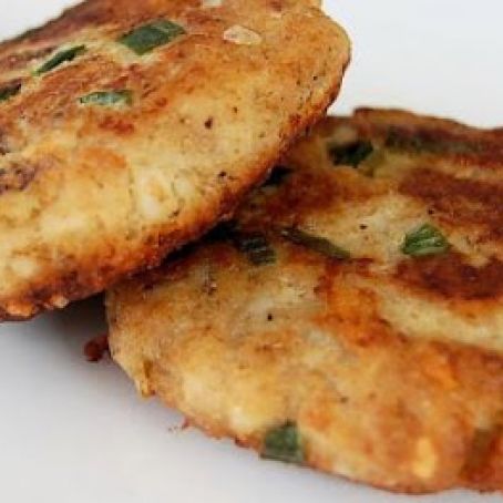Crisp Mashed Potato Fish Cakes