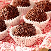Peppermint Mocha Kahlua Truffles
