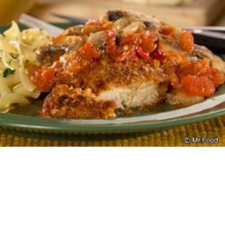 Asiago Crusted Chicken