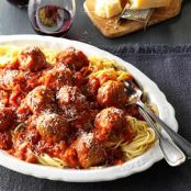 Slow Cooker Spaghetti & Meatballs Recipe