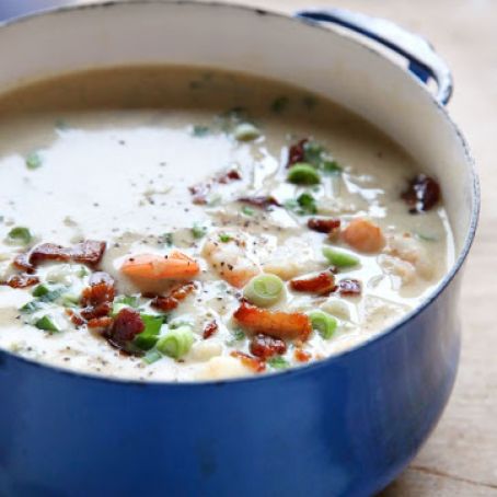 Shrimp 'n Bacon Chowder
