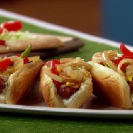 Fully Loaded Bacon-Wrapped Hot Dogs H. G.