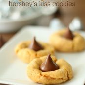 Pumpkin Hershey's Kiss Cookies | Six Sisters' Stuff