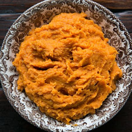 Bourbon Mashed Sweet Potatoes