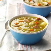 Hearty Split Pea Soup from Taste of Home