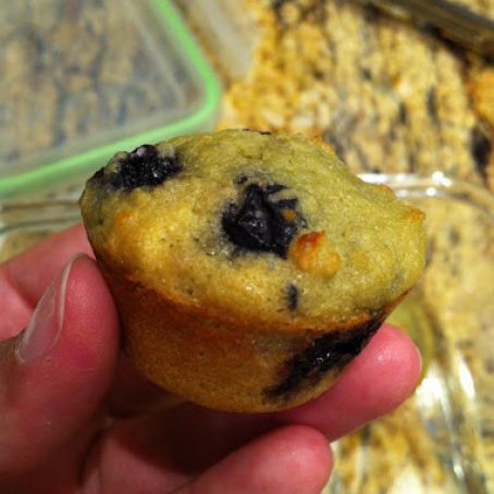 HCG Diet (P3) Mini Blueberry Muffins