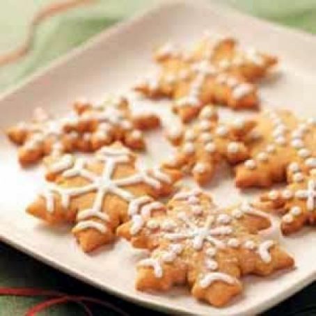 Butterscotch Gingerbread Cookies
