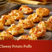 POTATO PUFFS, CHEESY