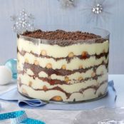 Eggnog Tiramisu Trifle