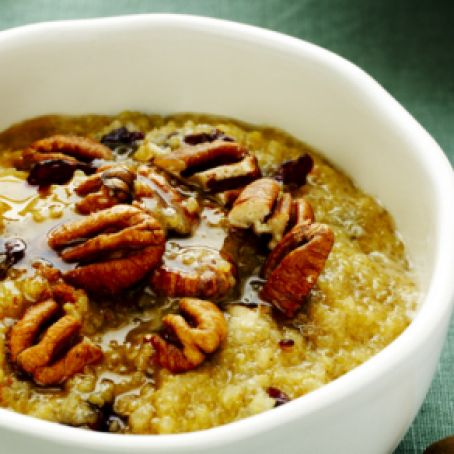 Pecan-Quinoa Breakfast Bowl
