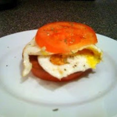 Egg, Bacon and Tomato Sandwiches