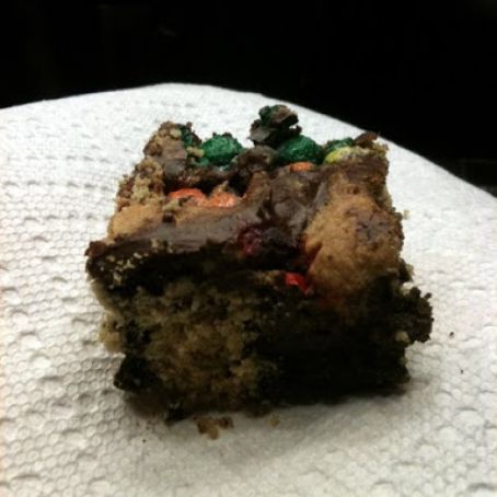 Chocolate Marbled Blondies