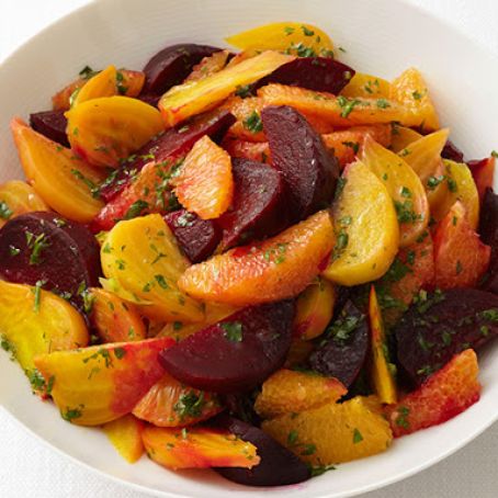 Beets with Orange Vinaigrette
