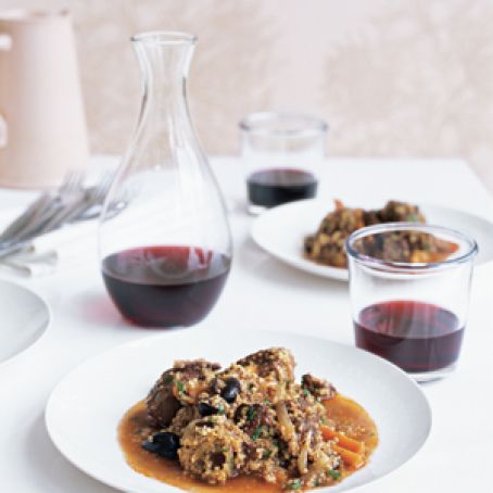 Lamb Tagine With Couscous
