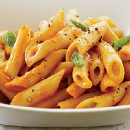Penne with Triple Tomato Sauce