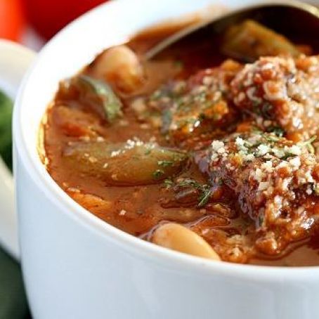 Meatball Minestrone