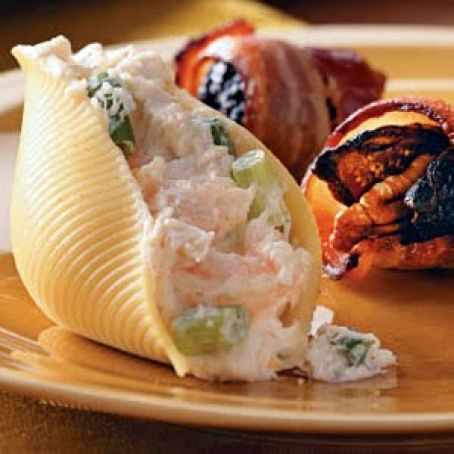 Seafood & Cream Cheese Stuffed Shells Recipe