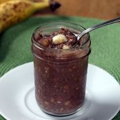 Banana Cocoa Refrigerator Oatmeal