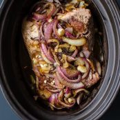 Slow Cooker Brisket and Onions